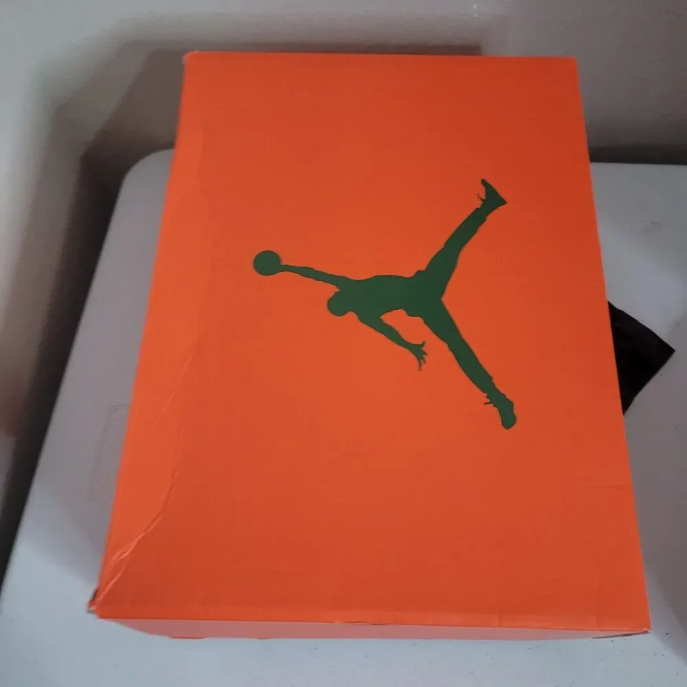 Nike Air Jordan 6 VI size 11 Retro Gatorade 384664-145 Orange white mid-top Men